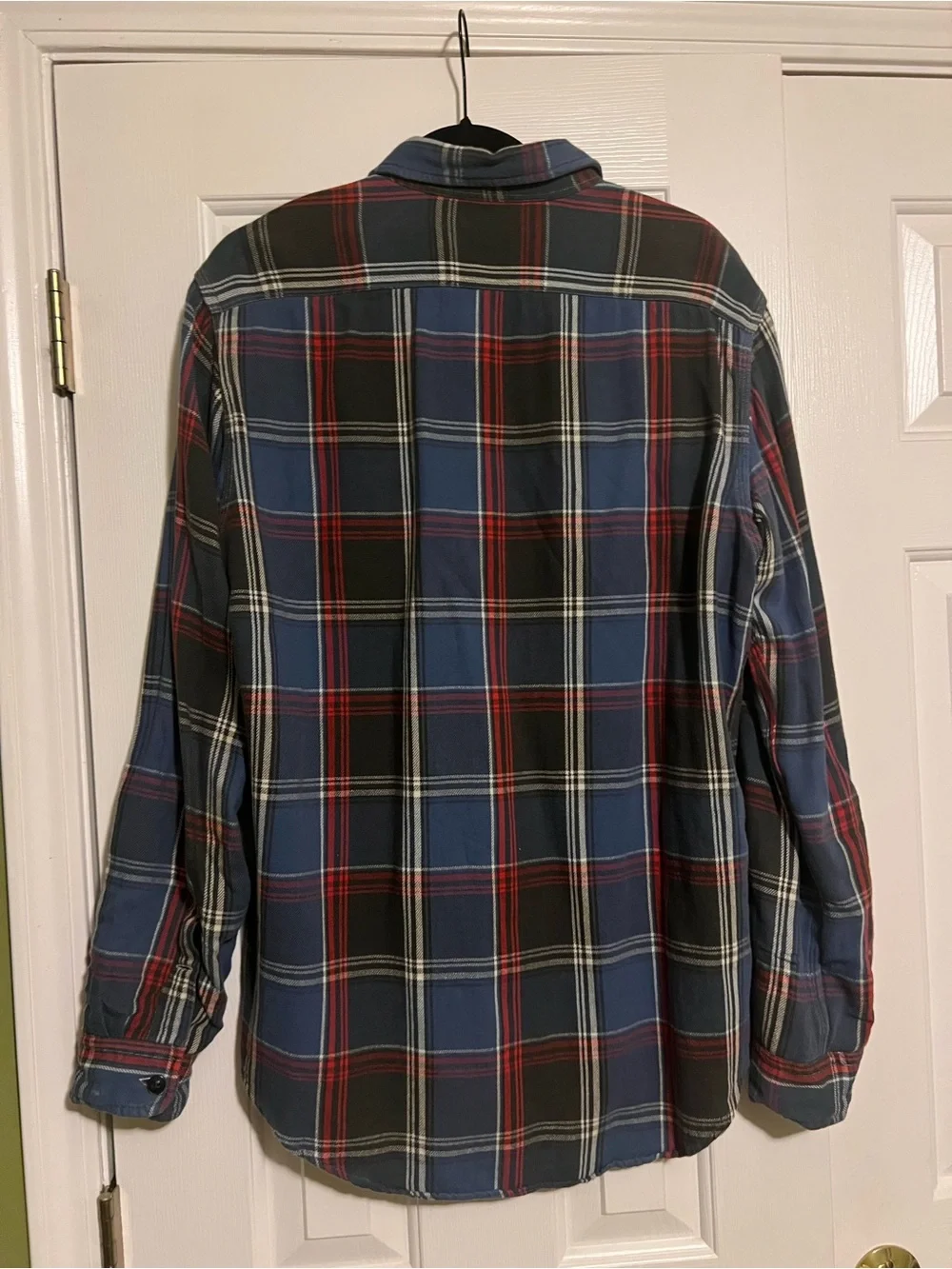 Polo by Ralph Lauren Blue, Black & Red Plaid Button-Down Shirt